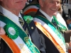 Jim Burke and Andy Stafford reviewing parade